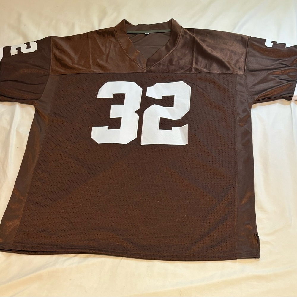 Cleveland Browns Throwback Jersey. #32 Jim Brown, no brand, Size XL